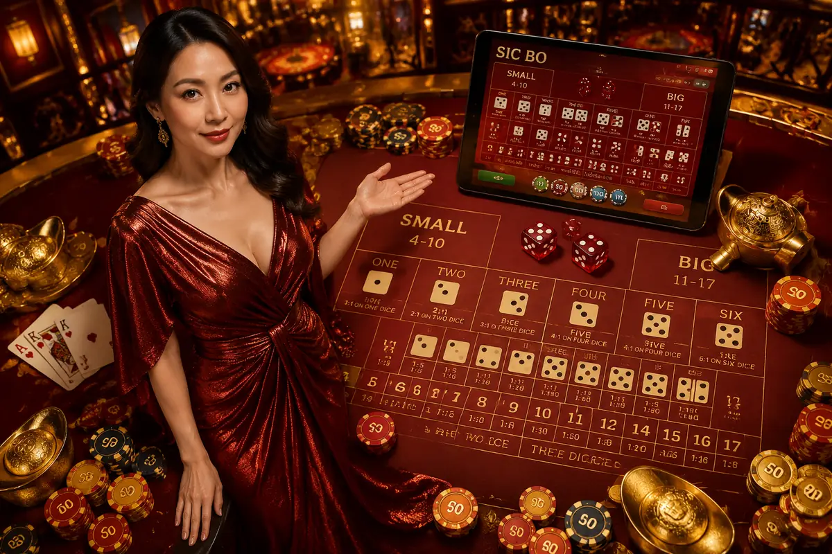 88gembet Casino meja baccarat dealer langsung